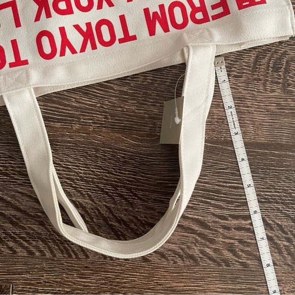 NWT⚜️ Uniqlo Cities Canvas Tote - Picture 6 of 6